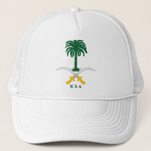 Embleem van het Koninkrijk Saoedi-Arabië Trucker Pet