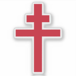 Embleem van het Vrije Frankrijk (1940-'44), Kruis  Sticker