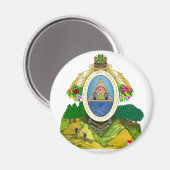 embleem van honduras magneet (Voorkant / Achterkant)