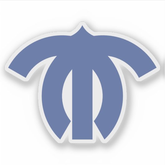 Embleem van Ichihara, Chiba, Japan Sticker (Voorkant)