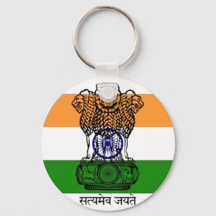 embleem van india sleutelhanger