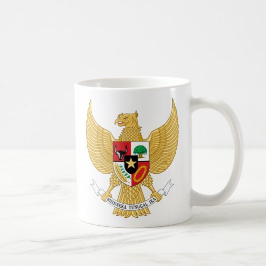embleem van indonesië koffiemok (Rechts)