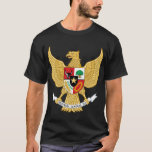 embleem van indonesië t-shirt<br><div class="desc">Nationaal embleem van Indonesië Het nationale embleem van Indonesië heet Garuda Pancasila. Het belangrijkste deel van het Indonesische nationale embleem is de Garuda met een heraldische schild op zijn borst en een rol die door zijn benen in de greep is. De vijf symbolen van het schild zijn Pancasila, de vijf...</div>