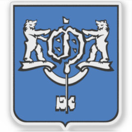 Embleem van Joezjno-Sachalinsk (Oblast Sachalin) Sticker