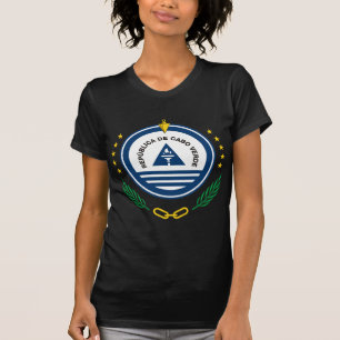 Embleem van Kaapverdië de Brasão de armas de Cab T-shirt