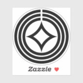 Embleem van Kawaguchi, Saitama, Japan Sticker (Vel)