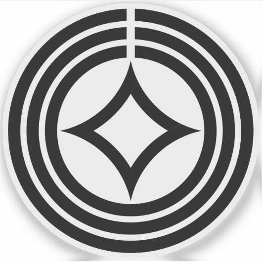 Embleem van Kawaguchi, Saitama, Japan Sticker (Voorkant)