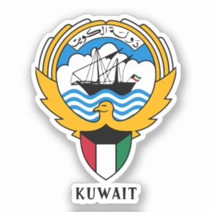 Embleem van Koeweit Sticker