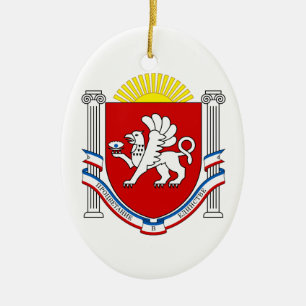 Embleem van Krim Keramisch Ornament