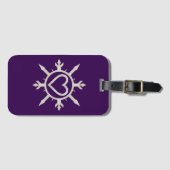 "Embleem van Liefde" Bagage Label (Voorkant (horizontaal))