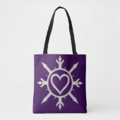 "Embleem van Liefde" Boodschappentas Tote Bag (Voorkant)