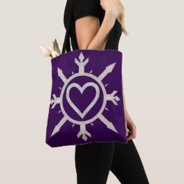 "Embleem van Liefde" Boodschappentas Tote Bag