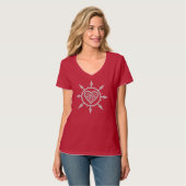 "Embleem van Liefde"-T-shirt T-shirt (Voorkant volledig)