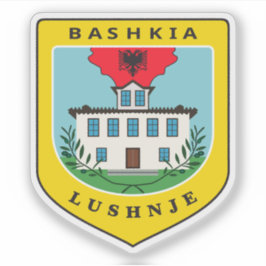 Embleem van Lushnjë, Albanië Sticker