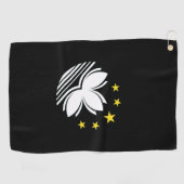 Embleem van Macau Golfhanddoek (Horizontaal)