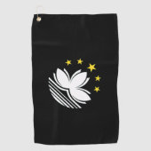 Embleem van Macau Golfhanddoek (Voorkant)