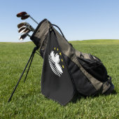 Embleem van Macau Golfhanddoek (Groen)
