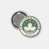 Embleem van Macau Magneet (Voorkant / Achterkant)