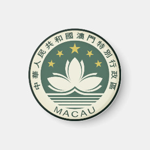 Embleem van Macau Magneet