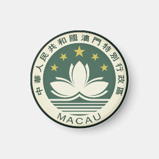 Embleem van Macau Magneet