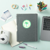 Embleem van Miami, Florida Vinyl Sticker (iPad Cover)