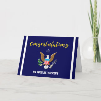 embleem van militaire marine retirement Colors Def Kaart