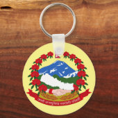 Embleem van Nepal Sleutelhanger (Voorkant)