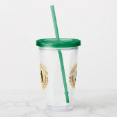 Embleem van Palestina Acryl Drinkbeker (Links)