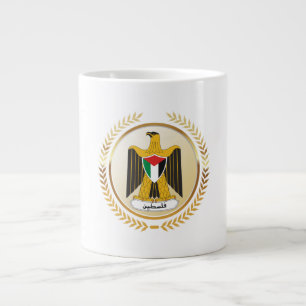 Embleem van Palestina Grote Koffiekop