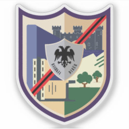 Embleem van Peshkopi, Albanië Sticker