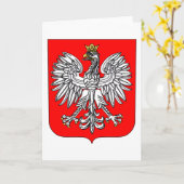 Embleem van Poolse Wenskaarten Kaart (Gele Bloem)