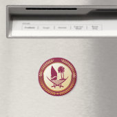 Embleem van Qatar Magneet (Insitu (Vaatwasser))