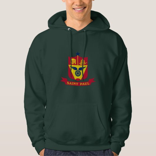 Embleem van St Paul, Minnesota Hoodie (Voorkant)