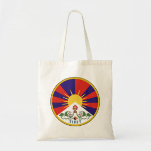 Embleem van Tibet Tote Bag