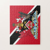 embleem van trinidad en tobago legpuzzel (Verticaal)