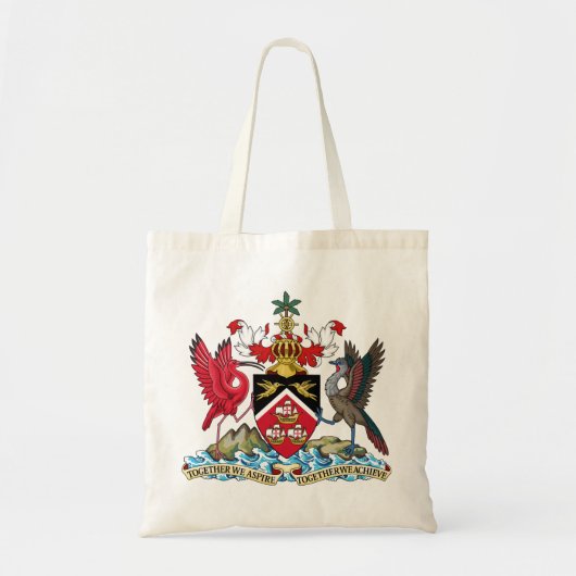 embleem van trinidad en tobago tote bag (Voorkant)