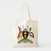 embleem van uganda tote bag (Voorkant)