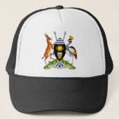 embleem van uganda trucker pet (Voorkant)