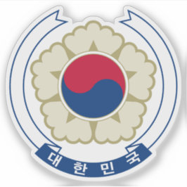 Embleem van Zuid-Korea (1997-2011) Sticker