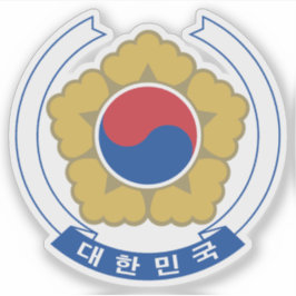 Embleem van Zuid-Korea (2011-cadeau) Sticker