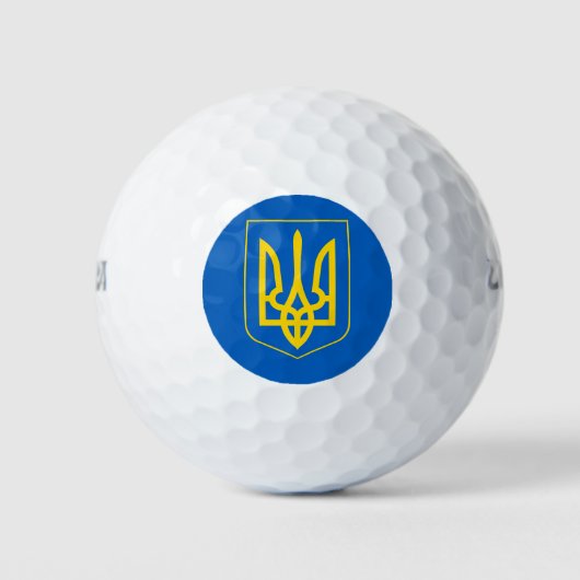 embleem voor oekraïne golfballen (Voorkant)