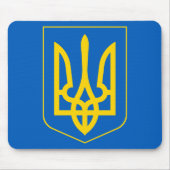 embleem voor oekraïne muismat (Voorkant)