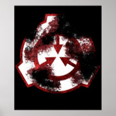 embleem voor SCP-stichting Poster (Voorkant)