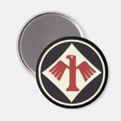 embleem voor WW2-luchtkracht I/JG1 Magneet (Voorkant / Achterkant)