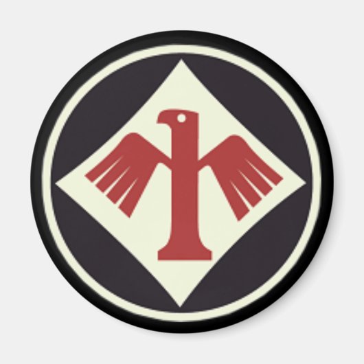embleem voor WW2-luchtkracht I/JG1 Magneet (Voorkant)