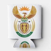 embleem zuid - afrika blikjeskoeler (Achterkant)