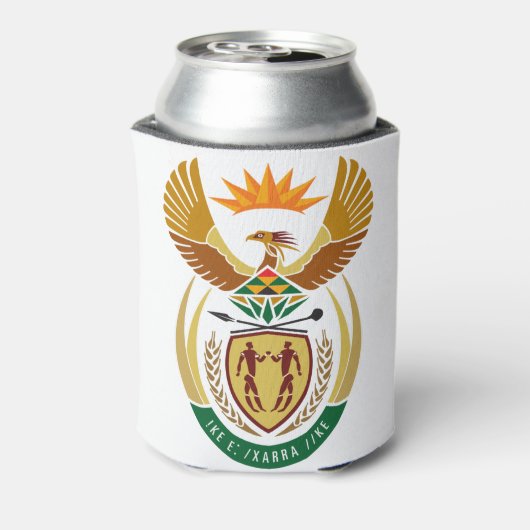 embleem zuid - afrika blikjeskoeler (Blikje Achterkant)