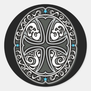 Emblem CROSS Ronde Sticker