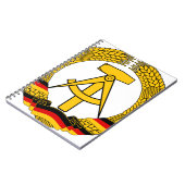 Emblem der DDR - Nationaal Embleem van de DDR Notitieboek (Linkerzijde)