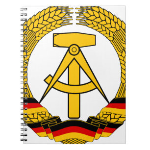 Emblem der DDR - Nationaal Embleem van de DDR Notitieboek